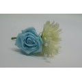 Rose with Ivory Gerbera Wedding Buttonhole